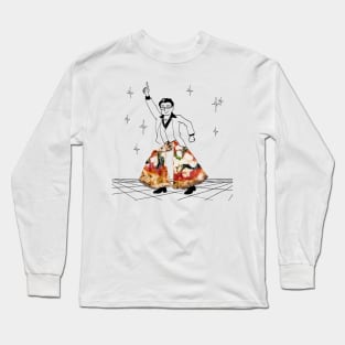 Pizza slices - flares Long Sleeve T-Shirt